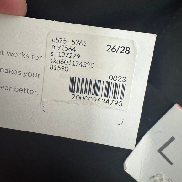 LIVI for Lane Bryant Black Soft Flare Pants Plus Size 26/28 Activewear - Picture 6 of 8